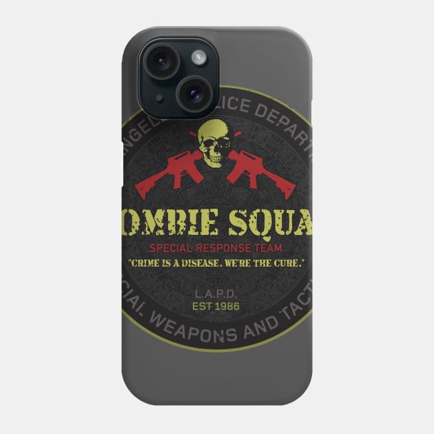 Zombie Squad Phone Case by luismhernandez