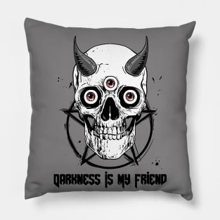 Darkness is My Friend Pillow