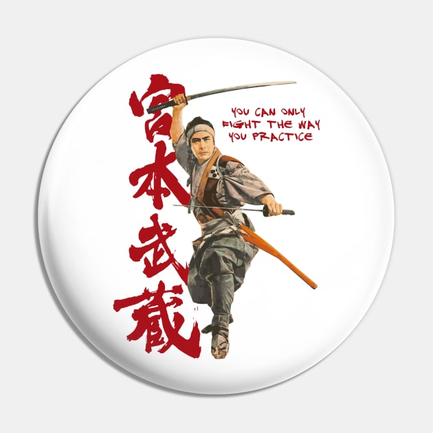 Musashi Pin by Blind Ninja