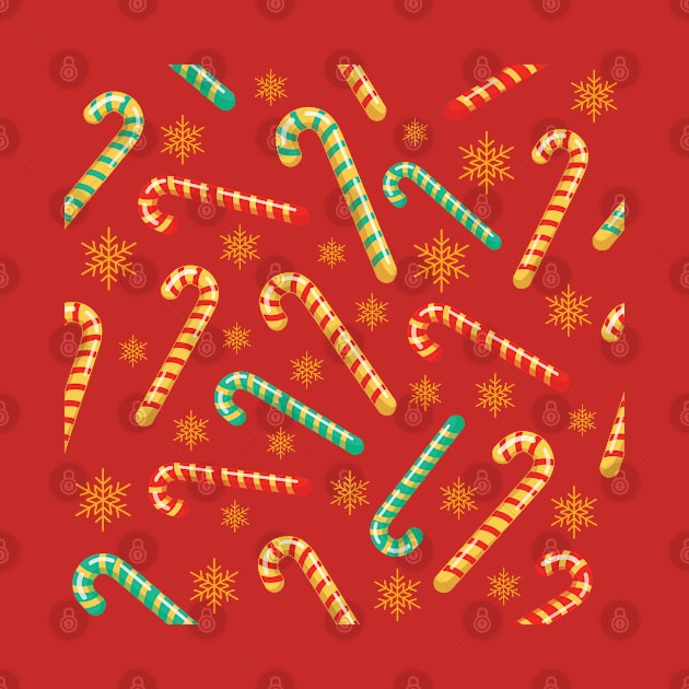 christmas candy cane pattern by peace and love