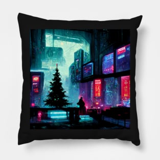 Christams in the future Pillow