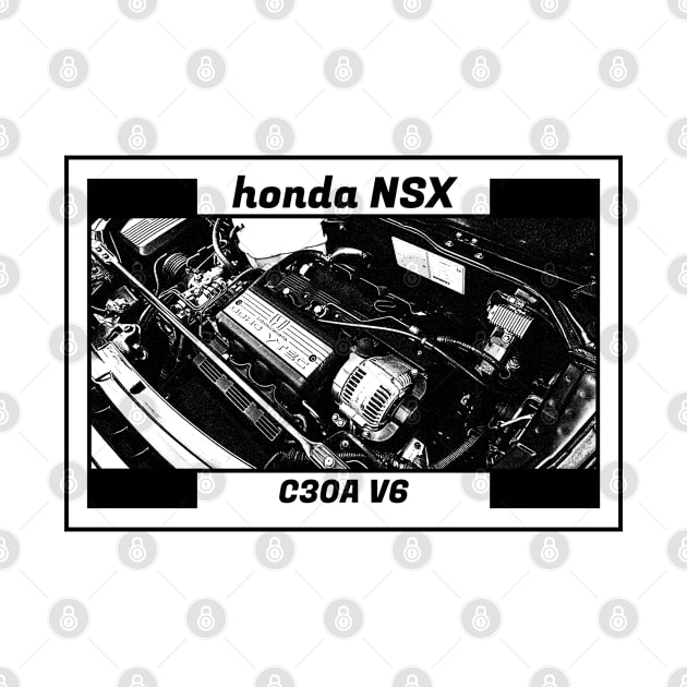 HONDA NSX ENGINE by Cero