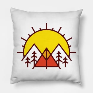 Sunrise Camp Pillow