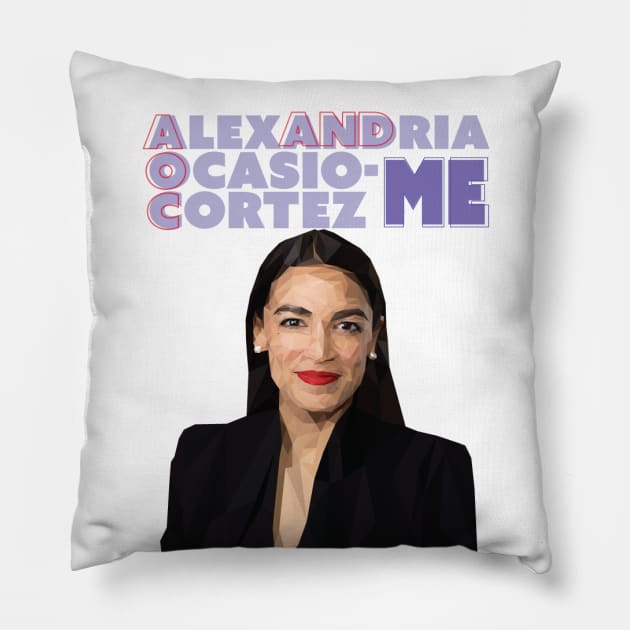 AOC & ME Pillow by Hermanitas Design