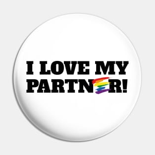 I love my partner Pin