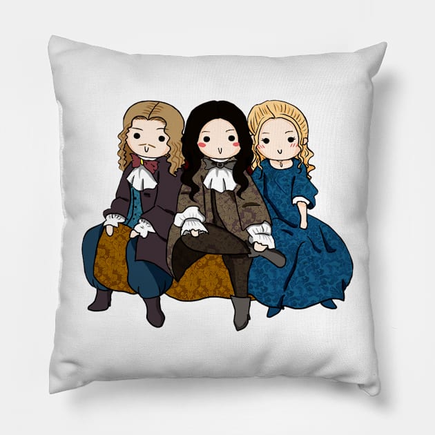 MonCheLotte Pillow by Nayuki911