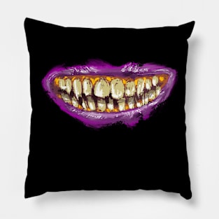 Zombie Smile Pillow