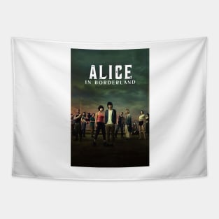 Alice in borderland poster Tapestry