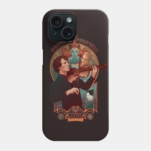 The Science of Deduction Phone Case by MeganLara