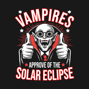 Vampires Approve of the Solar Eclipse 2024 T-Shirt