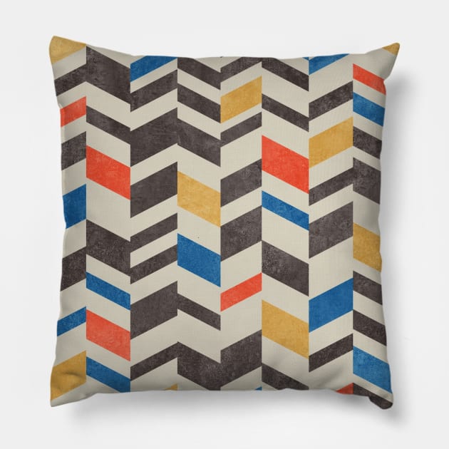 Tower Blocks Pillow by chunkydesign