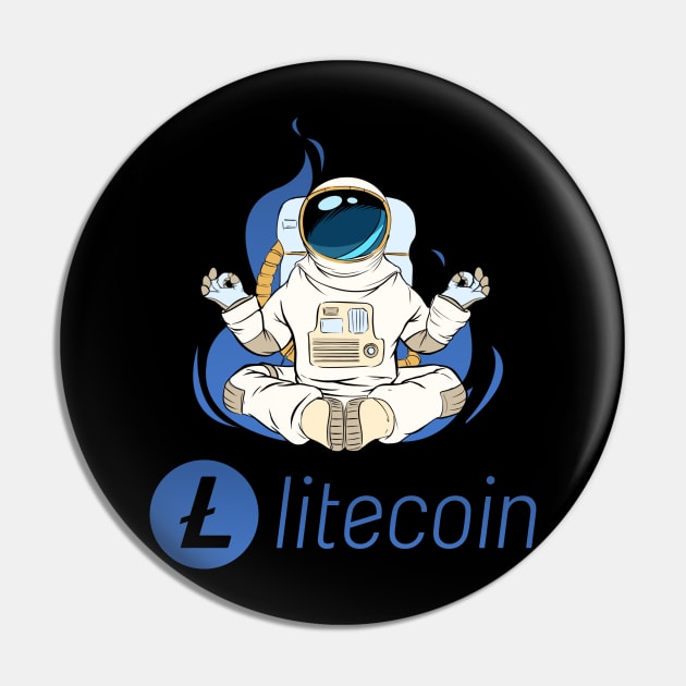 Litecoin ltc Crypto coin Crytopcurrency Pin by JayD World