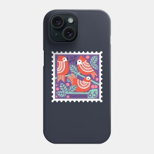 bird stamp designers lucky gardenia Phone Case