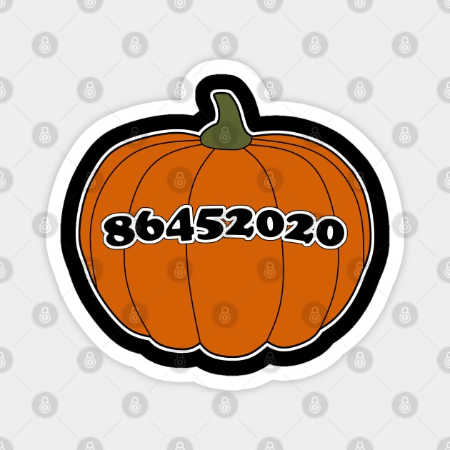 Orange Pumpkin 86452020 Magnet by aaallsmiles