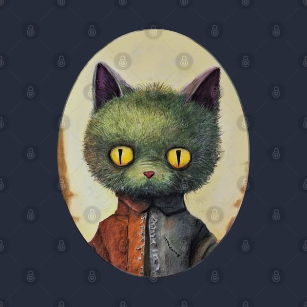 Franken Cat by MandyE