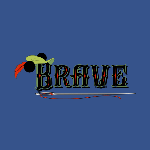 Brave by EnchantedTikiTees