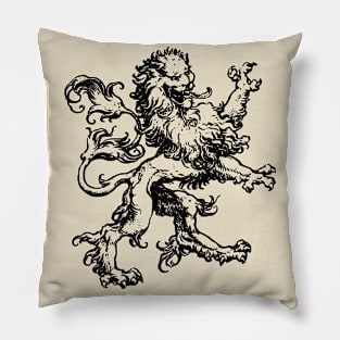 Ornate Lion Pillow