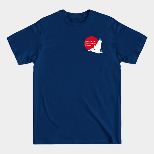 Disover American Solidarity Party Logo - Solidarity Party - T-Shirt