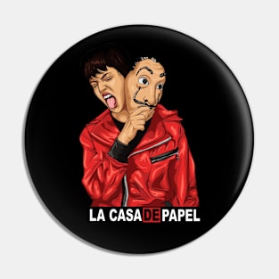 la casa de papel Pin