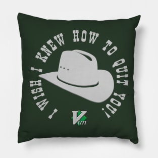 I Wish I Knew How to Quit Vim Pillow