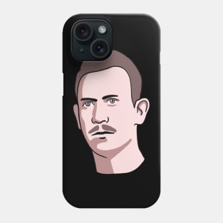 John Steinbeck Portrait Phone Case