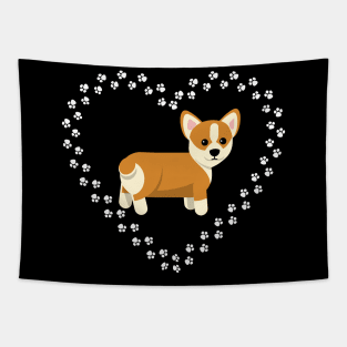 Cute Corgi Tapestry