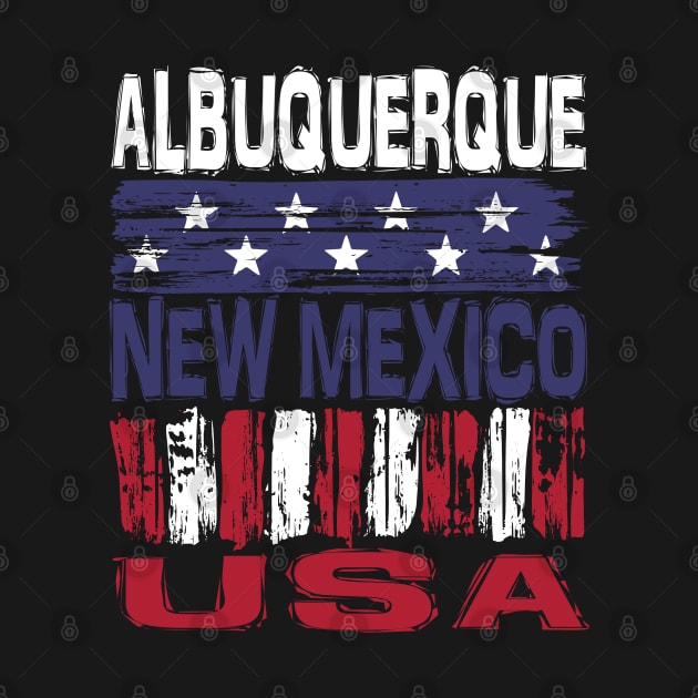 Albuquerque New Mexico  USA T-Shirt by Nerd_art