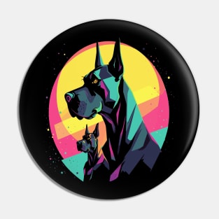 Great Dane Fathers Day Pin