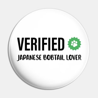 Verified Kitten Lover | Gift Ideas | Japanese Bobtail Cat Pin