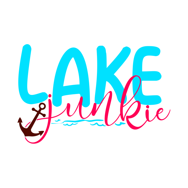 Lake junkie - Lake Junkie - Long Sleeve T-Shirt | TeePublic