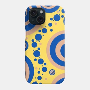 Crazy abstract circles Phone Case