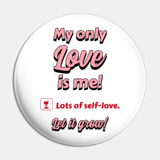 Checklist to Celebrate Self-Love - My Only Love Is Me Pin