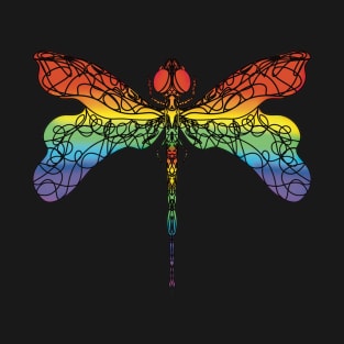 Rainbow Dragonfly T-Shirt