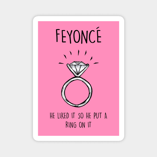 FEYONCE Magnet by Poppy and Mabel