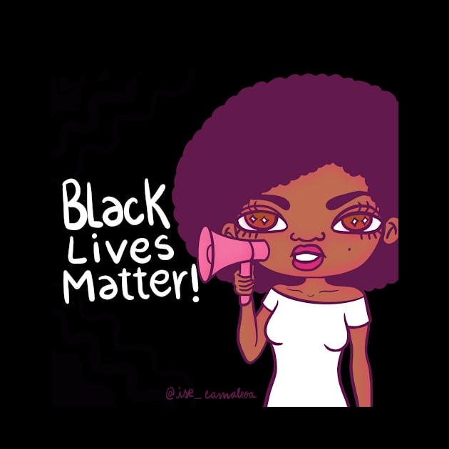 Black Lives Matter by @isedrawing