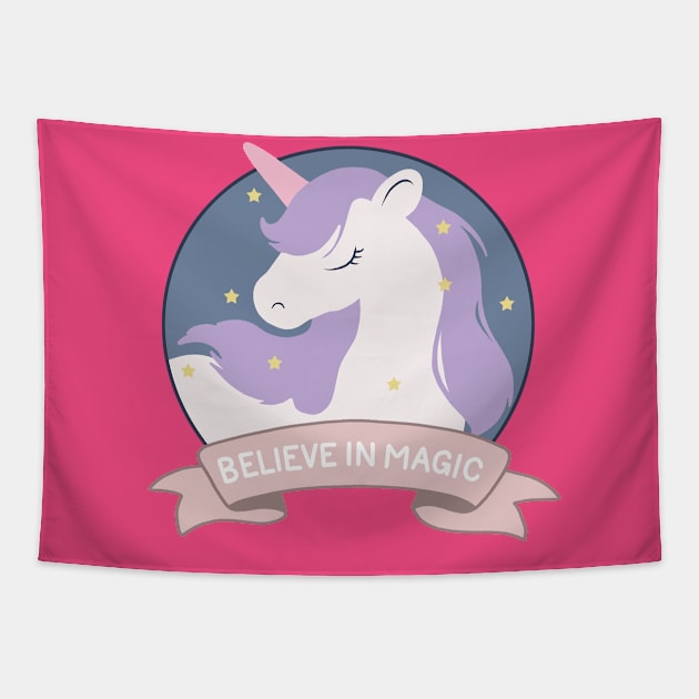 Unicorn Tapestry by valentinahramov