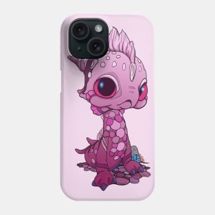 Wee Pink Baby Sea Monster Phone Case