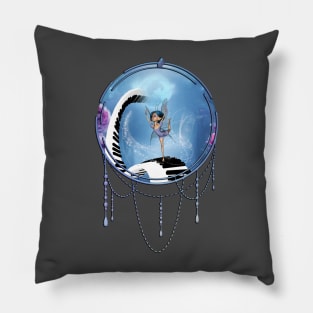 Dancing in the moonlight on the piano Pillow