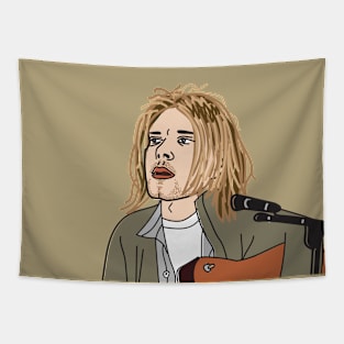 Kurt in Weirdtual Reality Tapestry