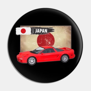 1994 Red Acura NSX 01 Pin