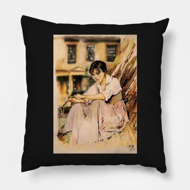 Elizabeth Bennet- Part 3 Pillow by DustNox