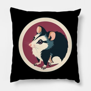 Funky little short possum guy Pillow