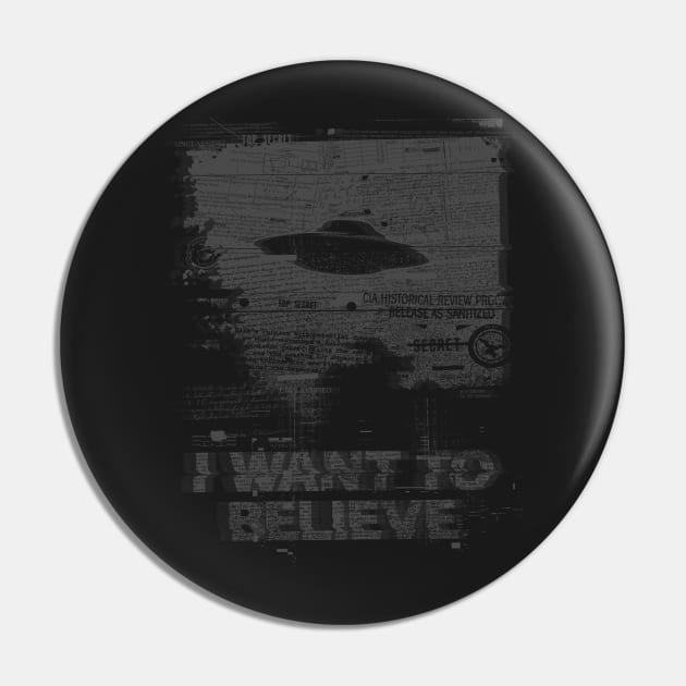 I Want To Believe Pin by tomburns