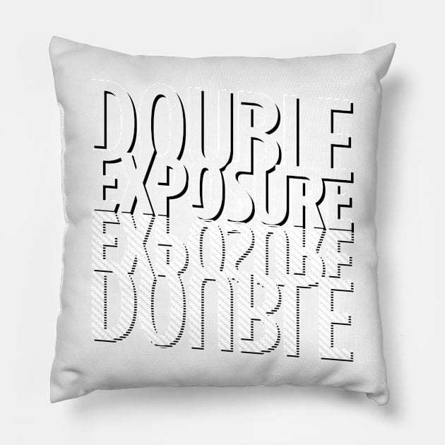 Double Exposure Pillow by Ekliptik