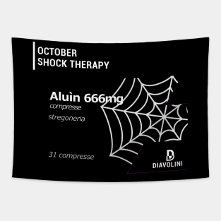 ITALIAN ONLY -Halloween Shock Therapy Aluìn medicine Tapestry