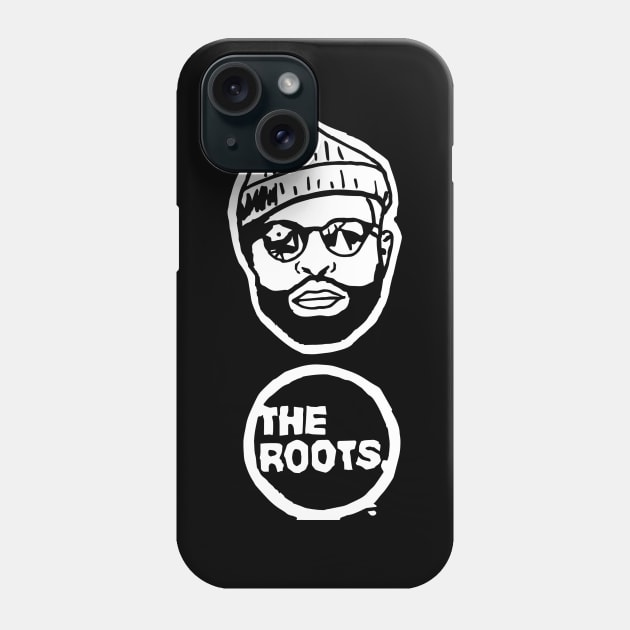 Black Thought Phone Case by MadNice Media