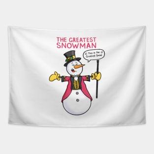 The Greatest Snowman Tapestry