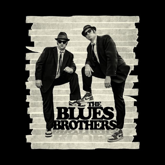 The Blues Brothers by PAPER TYPE