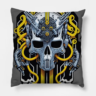 Mecha Skull S03 D91 Pillow