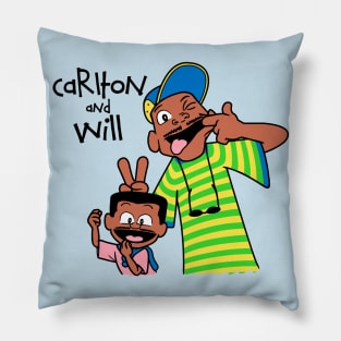 Carlton and Will! Pillow